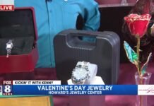 Kenny helps find jewelry for your sweetheart