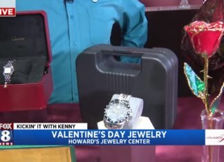 Kenny helps find jewelry for your sweetheart