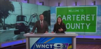 Carteret County watches refreezing after winter storm