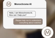 Announcing – MONOCHROME AI to Help you Find Answers to your
Horological Questions