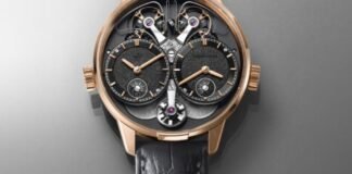 Introducing – Armin Strom Dual Time GMT Resonance Rose
Gold