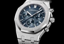 Audemars Piguet updates the 38 mm Royal Oak Chronograph with
Calibre 6401