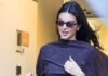 Kendall Jenner Pulls Off the Milanese Shawl