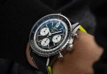 Breitling Returns to F1 With a Titanium Navitimer Made for Aston Martin