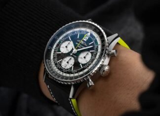 Breitling Returns to F1 With a Titanium Navitimer Made for Aston Martin
