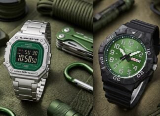 Casio’s new Green Face series watches are now officially available