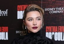 Florence Pugh Dresses Up, Quite Literally, for the Year of the Fire Horse