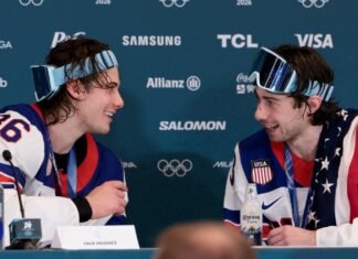 North Texas grandmother proud grandsons help U.S. hockey win gold