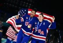 Laila Edwards’ family watches her win Olympic gold live with help from Kelce brothers and GoFundMe