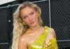 Zara Larsson Marked Her First Grammys In Bright Couture