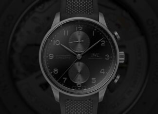 IWC Reimagines the Portugieser Chronograph in Ceratanium