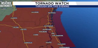 Tornado Watch issued as the risk for severe weather increases today