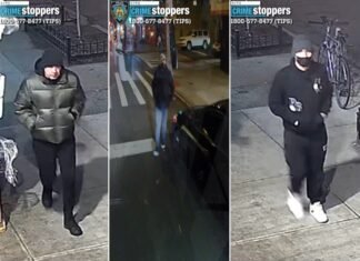 Search is on for three men who stole suitcase full of jewelry