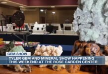 Rock fans rejoice: Tyler Gem, Mineral Fossil and Jewelry Show opens this weekend at rose garden