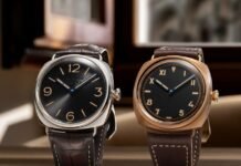 Panerai Radiomir Viaggio Nel Tempo Experience Set with
PAM01729 and PAM01730 Limited Editions