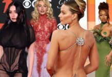 Sheer, Strategic, and Everywhere: The Best Naked Dresses Celebs Are Wearing for 2026