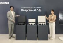 Samsung launches 2026 Bespoke AI Steam robot vacuum cleaner, mop in Korea