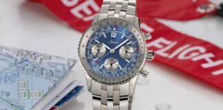 Sinn 903 Ti II Anniversary: 500-piece limited edition in
Grade 5 titanium