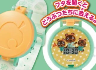 Animal Crossing Watches Capsule Toys Appear in Japan