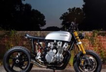 Bespoke Honda CB750 Nighthawk Looks Seriously Mean With Its Twin Headlights