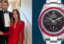 David Beckham Just Revealed a £1M Rolex Daytona (And It’s One of the Rarest Ever)