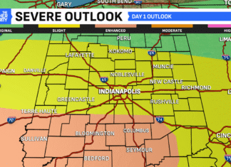 Tornado Watch issued for portions of central and southern Indiana