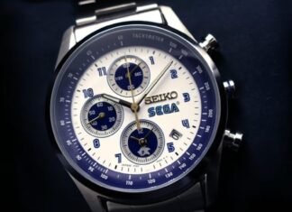 The New Seiko X Sega 65th Anniversary Watch Is a Surprisingly Tasteful Piece of Video Game Merch
