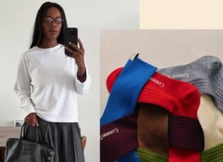 Not White, Not Red—This Is the Sock Color People With Taste Are Wearing