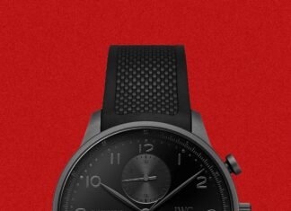 IWC Unexpectedly Transforms Its Iconic Dress Chronograph into a Sporty, Stealthy Stunner