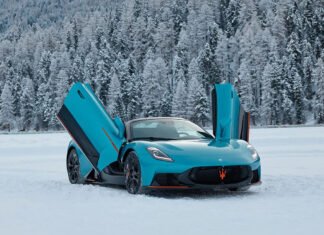 Maserati unveils bespoke MCPura Cielo in St. Moritz