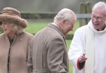 Queen Camilla Sends a “Quiet But Deliberate” Message With Her Brooch at Church Service Amid Andrew Fallout