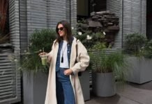 Cigarette Jeans Are Officially Black—5 Tops That Look Chicest With Them