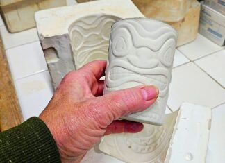 Retired Irons artist builds home studio for pottery, jewelry