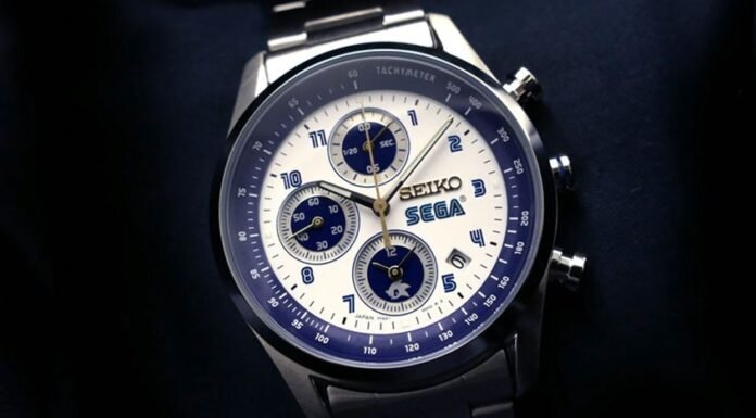 Subtly express your Sonic fandom with Seiko’s new Sega watches.