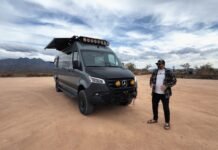 This Bespoke Camper Van Is a Fully Loaded Home on Wheels That Rivals a Conventional Apartment