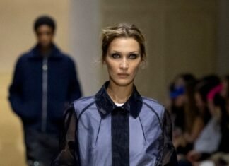 Bella Hadid Walked The Runway 4 Times At Her First Prada Show