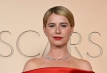 Jessie Buckley reveals the Shakespearean good luck charm she is carrying in her handbag as she competes for Best Actress Oscar