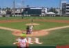 The maniac watches as the Canes clinch the series victory for the second straight day with a 15-5 win by the 10-run rule.