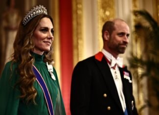 Diamonds, Sapphires, and Pearls for the British Royals at the Nigerian State Banquet