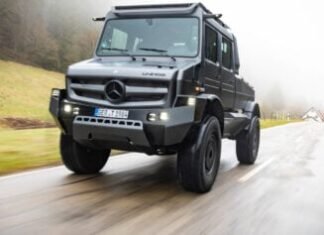 The Petrolhead Corner – Mercedes-Benz Goes MAD With The
Unimog Luxury Show Truck