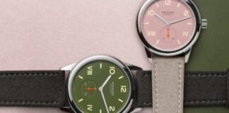 Introducing – The New Nomos Club Campus Full Rose and All
Olive Editions