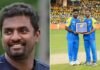 MS Dhoni watches on as Muttiah Muralitharan bamboozles Sanju Samson
