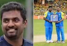 MS Dhoni watches on as Muttiah Muralitharan bamboozles Sanju Samson