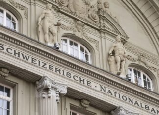 Swiss National Bank keeps rates at zero, eyes Middle East conflict