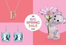Swarovski crystals and jewelry are up to 55% off for Amazon’s Big Spring Sale