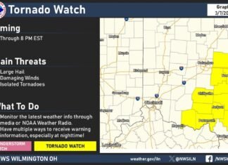 Tornadoes possible as severe weather moves into central Ohio