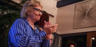 Tempe City Council incumbent watches election results come in