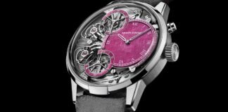 Armin Strom Mirrored Force Resonance Ruby: a limited edition
with genuine ruby dial