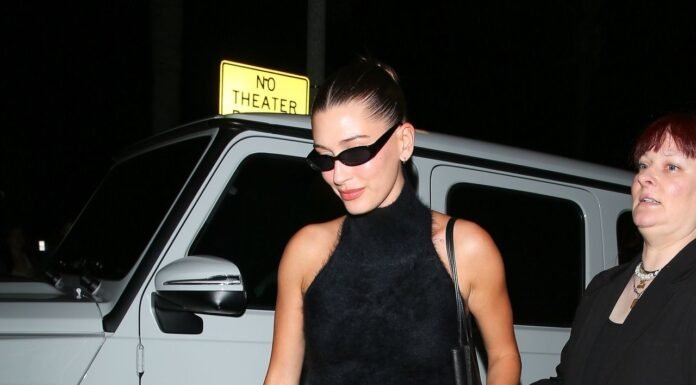 Hailey Bieber Expands the Definition of “Church Clothes”