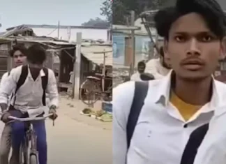 Boy carries mother’s handbag to school, wins internet’s heart